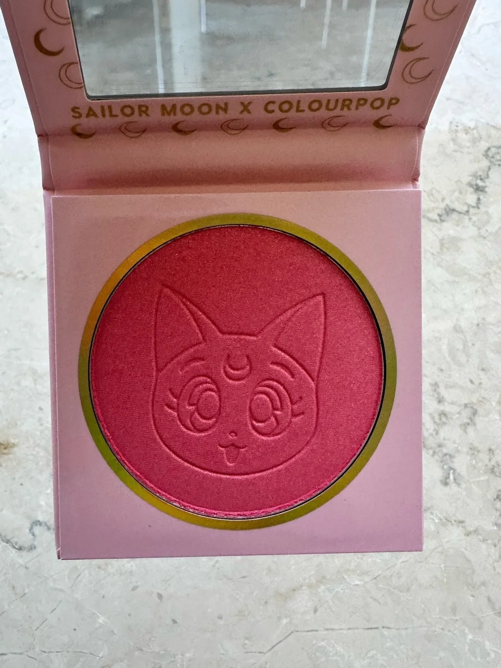 ColourPop Cat's Eye Pressed Powder Blush - Coral Pink